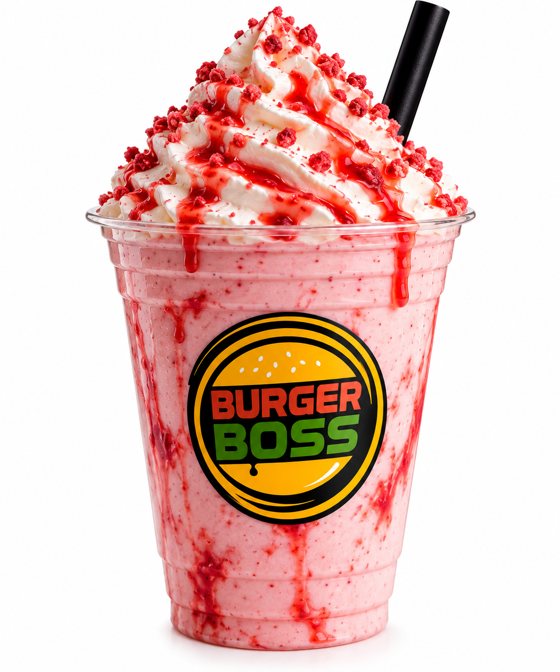 Strawberry milkshake