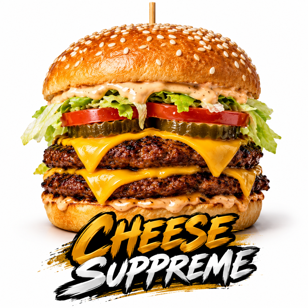 CHEESE SUPREME BEEF BURGER
