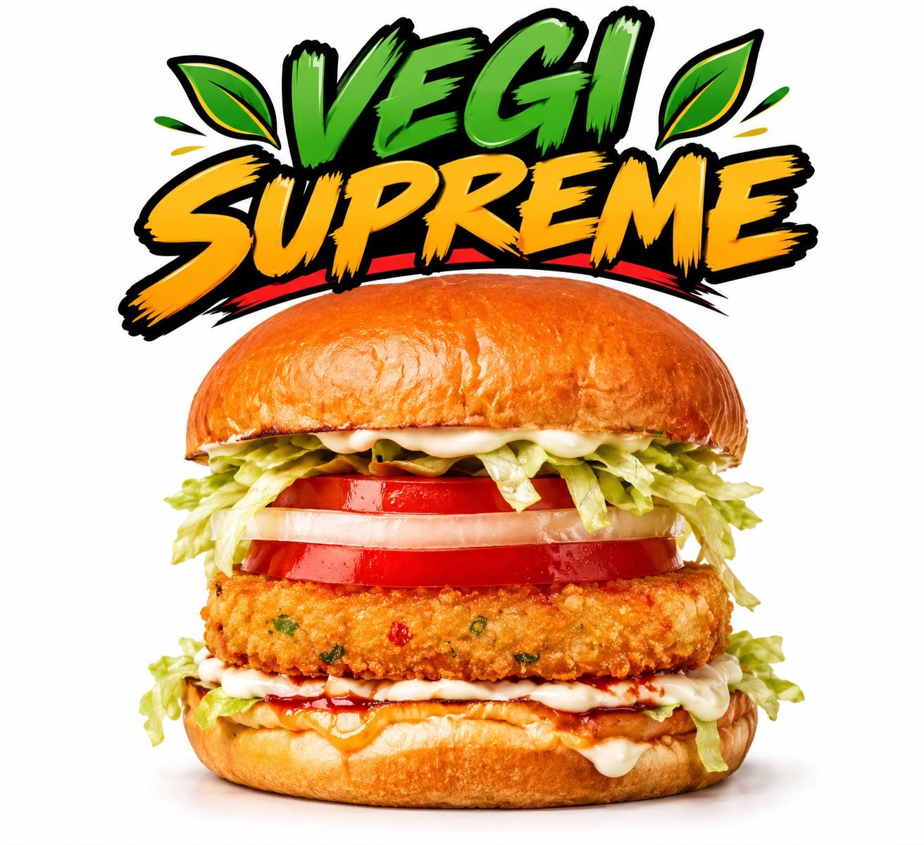BEAN MELT VEGETARIAN BURGER