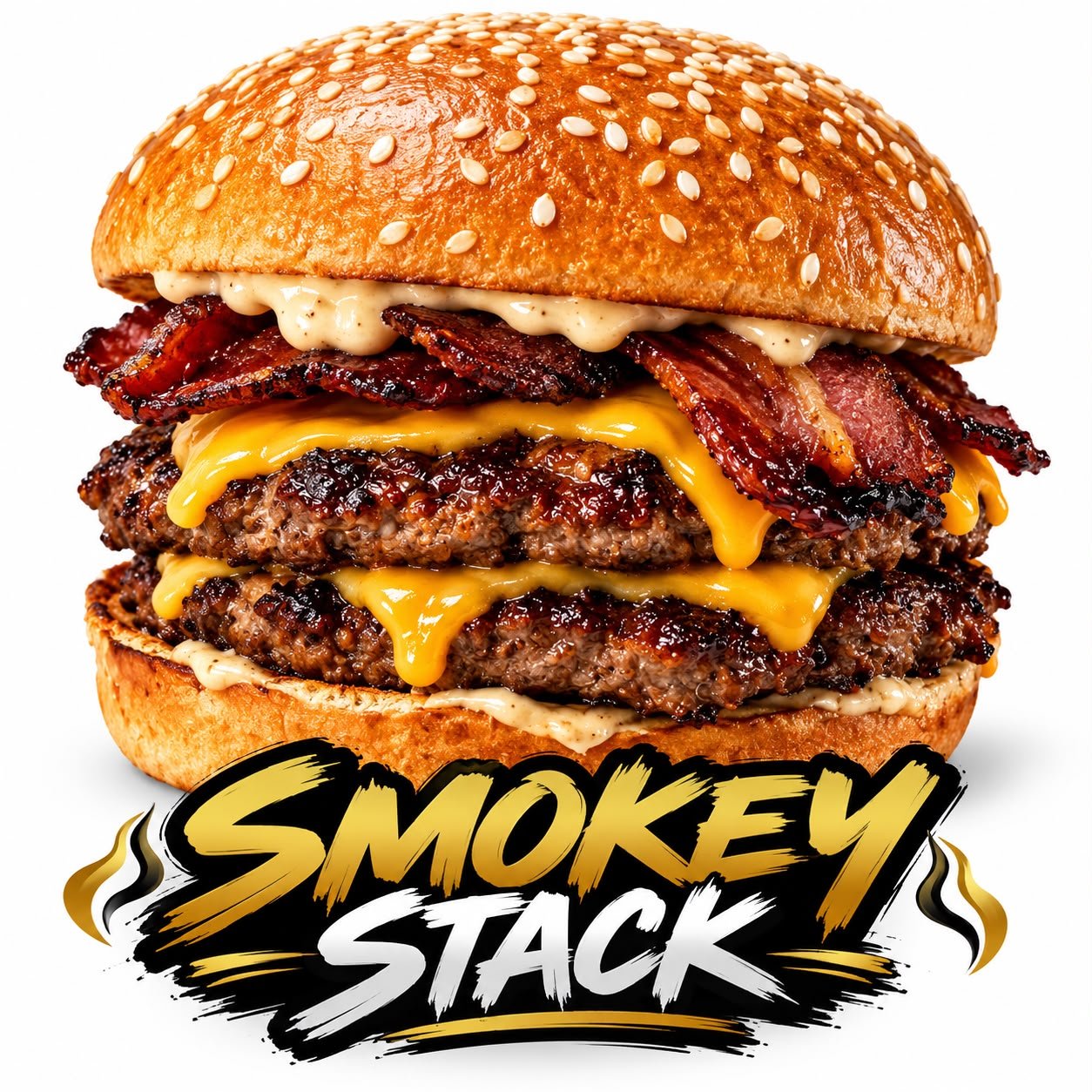 SMOKY STACK BEEF BURGER