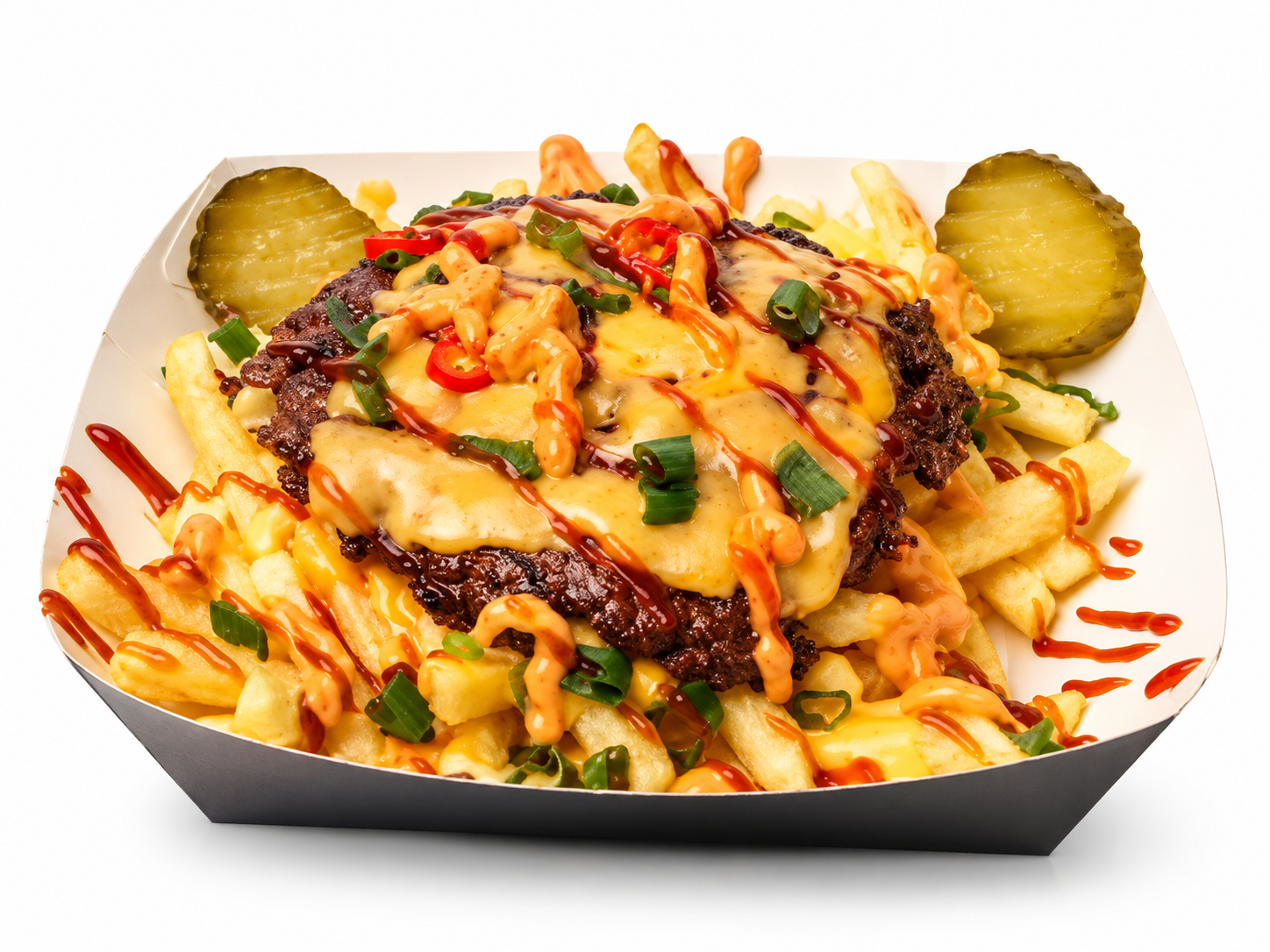 Beef loaded fries